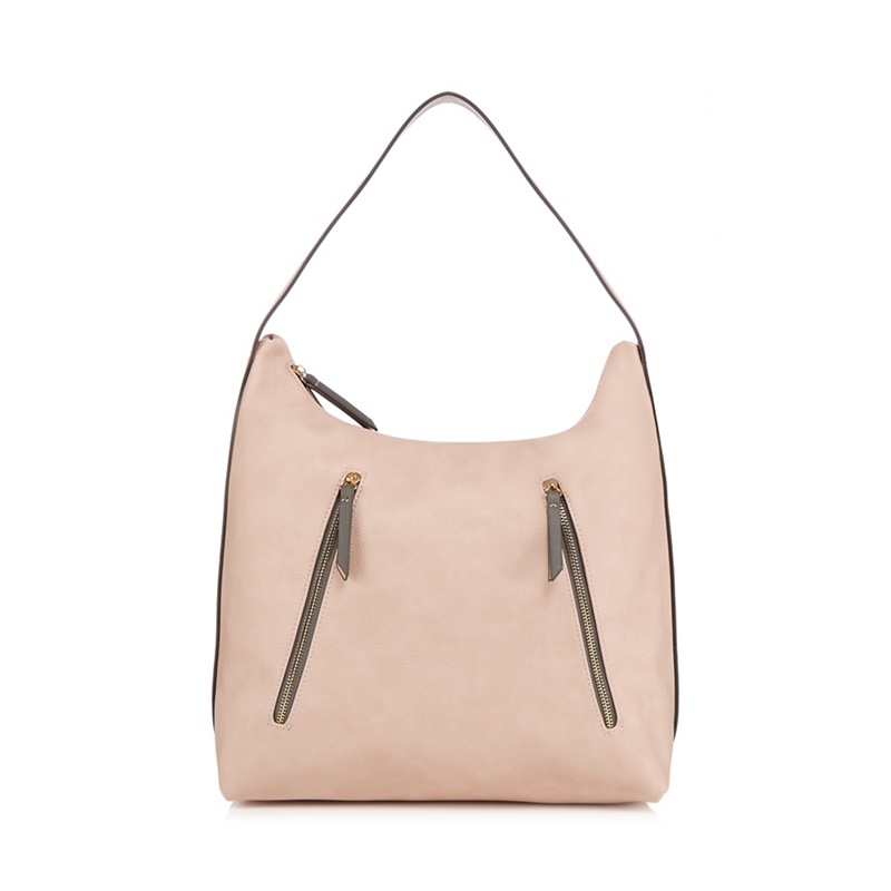 Red Herring - Light Pink Multi Zip Shopper Bag Review