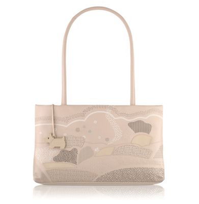 Pale pink 'Ambleside' large leather tote bag