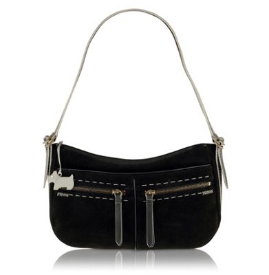 Black Stella medium shoulder bag