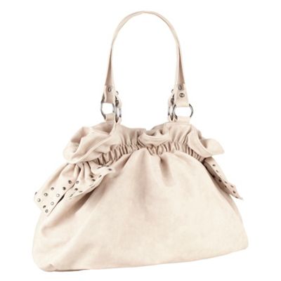 Light pink Alicia bow handbag