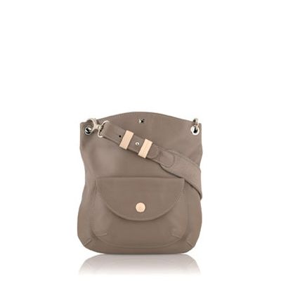 Grey Alexandra medium across body bag