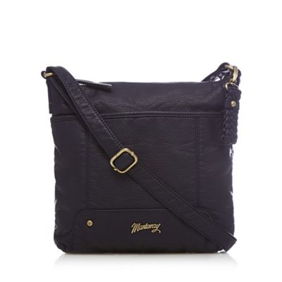 Mantaray - Navy soft cross body bag