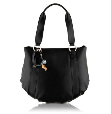 Black Strand large shoulder bag
