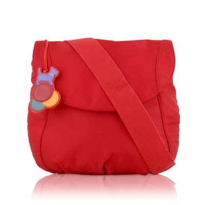 Small Cross Body  on Red Bubbles Small Cross Body Bag This Small Red Bubbles Cross Body Bag