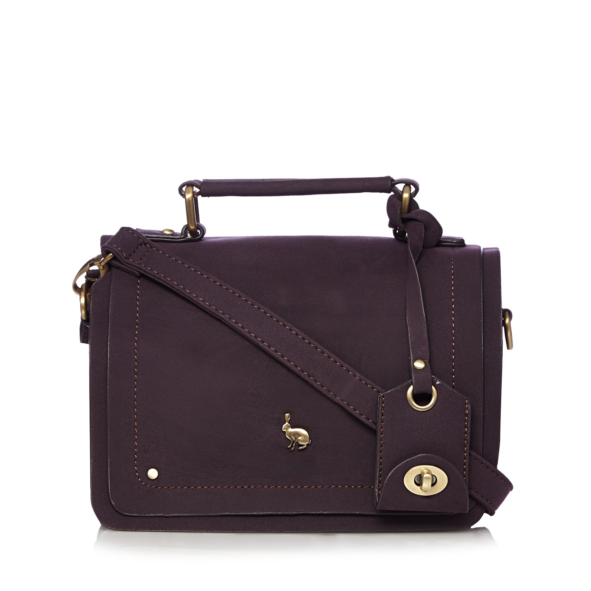 Mantaray Womens Purple Hare Stud Cross Body Bag From Debenhams eBay
