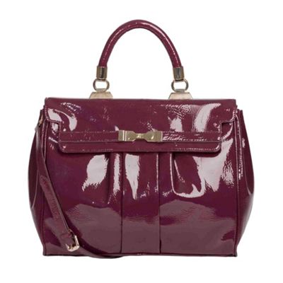 Purple Latchmere tote handbag