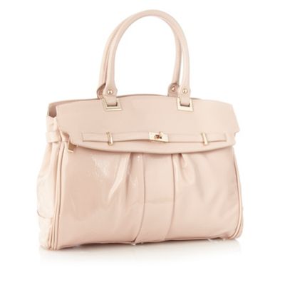 Patent Tote Bags on Dkny Patent Large Scarf Tote Bag Pink Length  44cm Tote