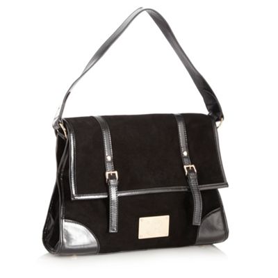  Satchel  on Black Mixed Leather Satchel Bag This Black Satchel Bag From Jack