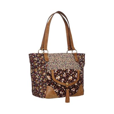 debenhams tan leather handbags