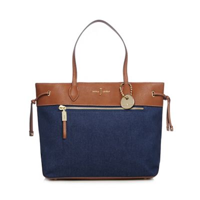 J By Jasper Conran Womens Blue Denim Shopper Bag From Debenhams