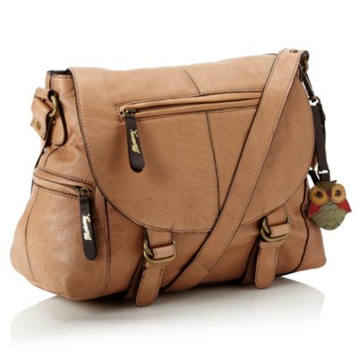 Light Tan Soft Leather Satchel                                                                                                  