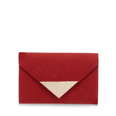 red clutch bag debenhams