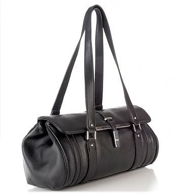 Black Lucinda Medium Shoulder Bag                                                                                               
