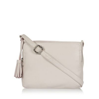 pink leather cross body bag