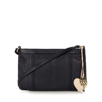 Bailey  Quinn - Navy +Astor+ leather cross body bag