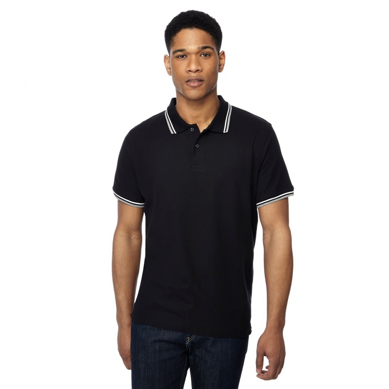 Maine New England - Pack Of 2 Black Tipped Polo Shirts Review