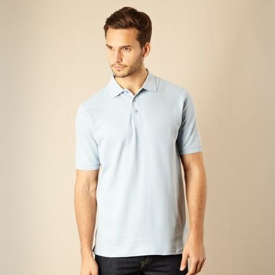 Light blue classic polo shirt