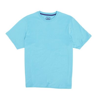 Turquoise plain t-shirt