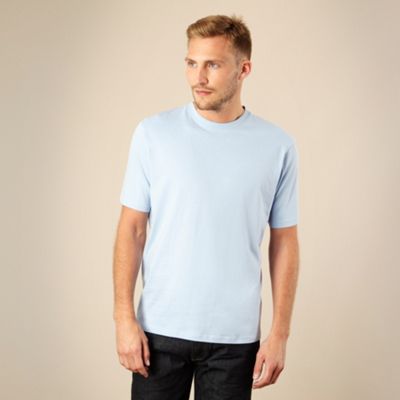 Maine New England Big and tall light blue plain t-shirt