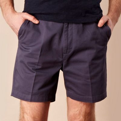 Flexi waist Blue twill shorts                                                                                                   