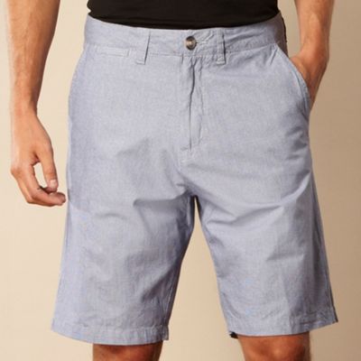 Big and tall navy dogtooth chino shorts                                                                                         
