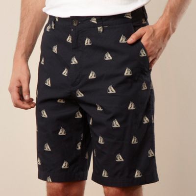 Big and tall  boat print chino short                                                                                            
