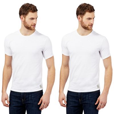 Pack of two white CK one t-shirts