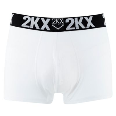 White Fitted Boxer Briefs