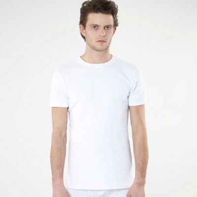 Jockey White plain thermal t-shirt