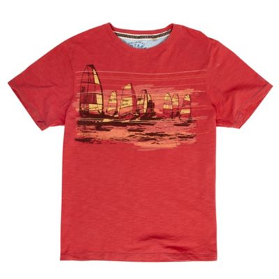Mantaray Red Windsurfers t-shirt