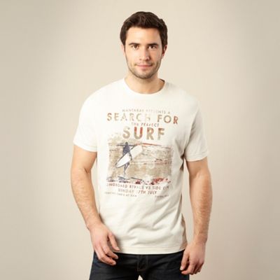 Mantaray Natural Search for Surf t-shirt