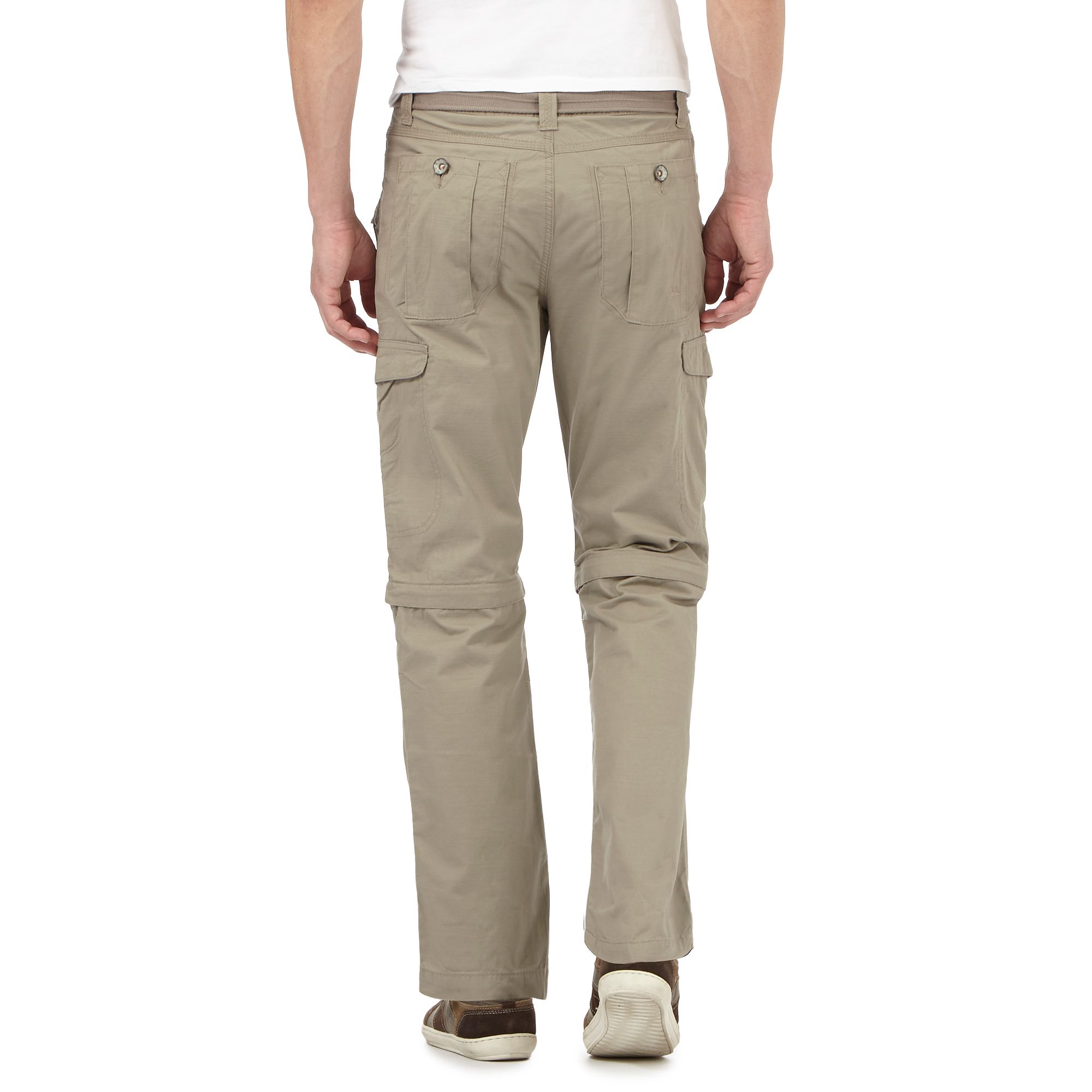 men's nylon pants with zip off legs