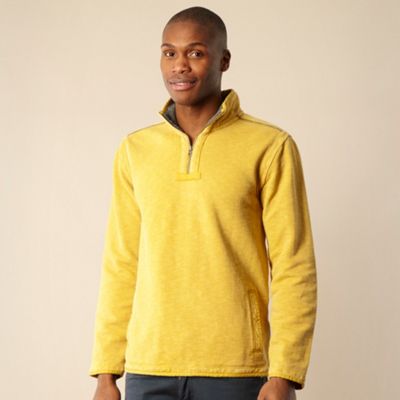 Mustard zip neck sweatshirt                                                                                                     