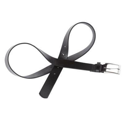 Gürtel im Lederlook, schwarz                                                                                                   