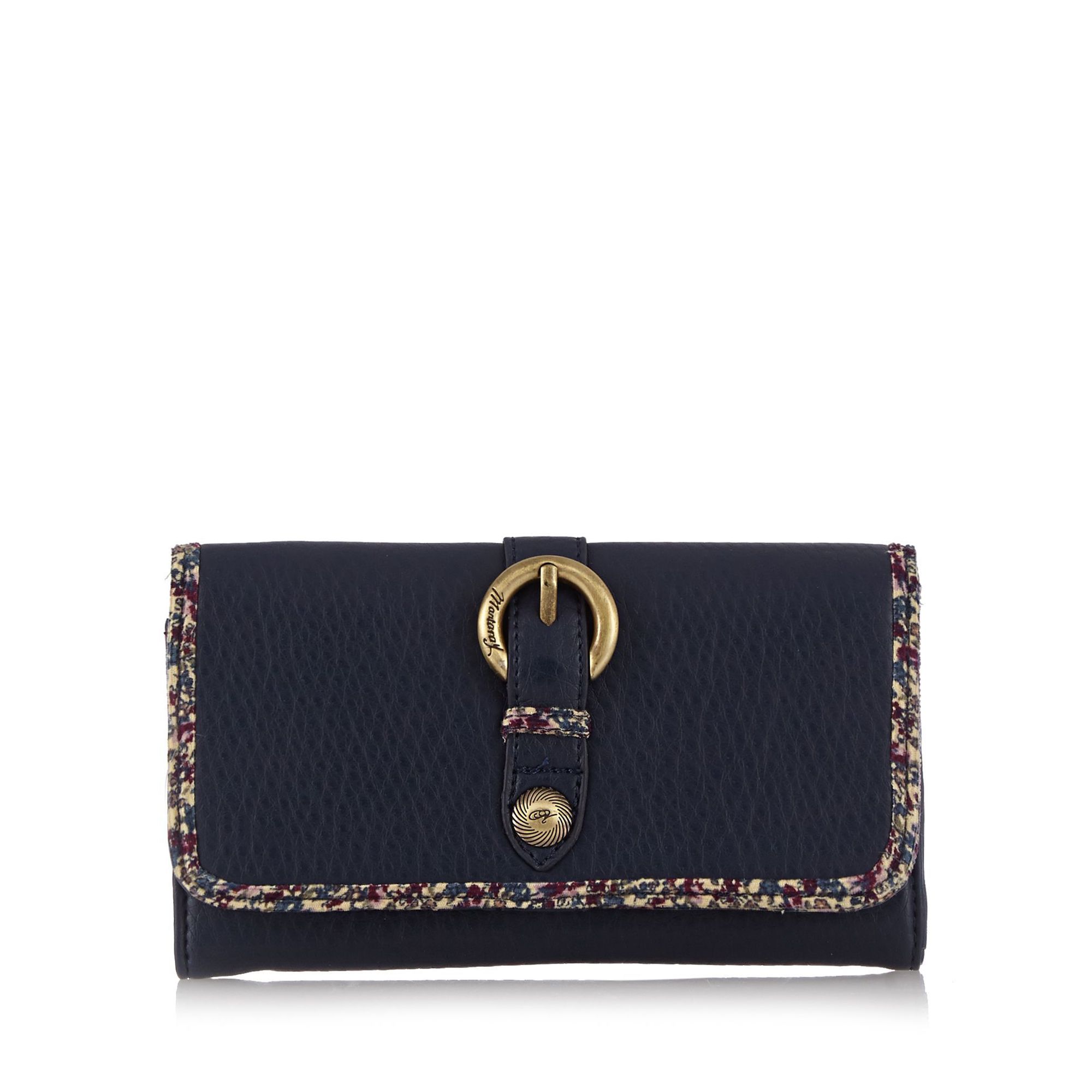 Mantaray Womens Navy Buckle Detail Large Purse From Debenhams eBay