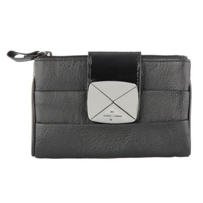 Black 'Phoebe' fold over purse