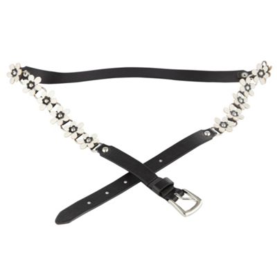 Black Daisy Chain Belt                                                                                                          