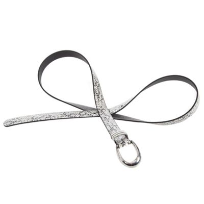 Grey Skinny Snake Belt                                                                                                          