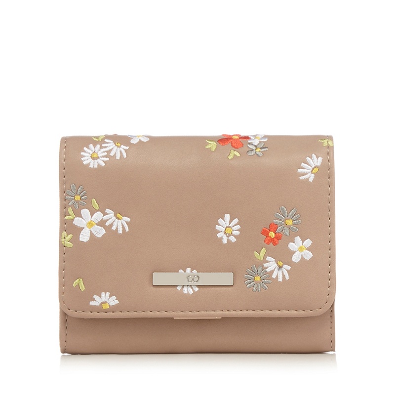 The Collection - Natural Floral Embroidered Small Flap Over Purse Review