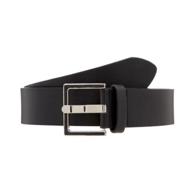 Black Essential Trouser Belt                                                                                                    
