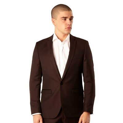 Wine tonic suit jacket                                                                                                          