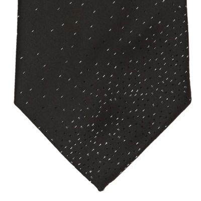 Black graded sparkle tie