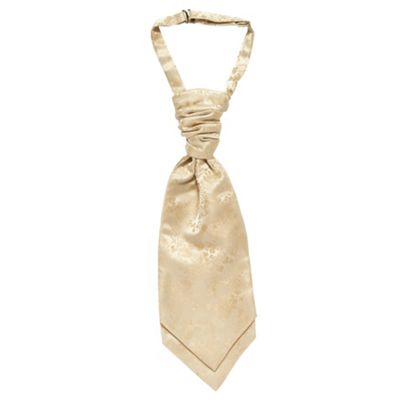 Gold floral cravat