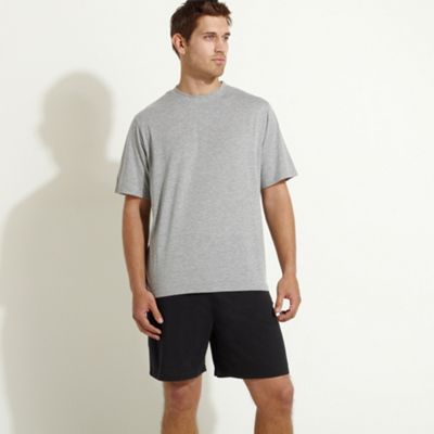 Grey t-shirt and shorts set