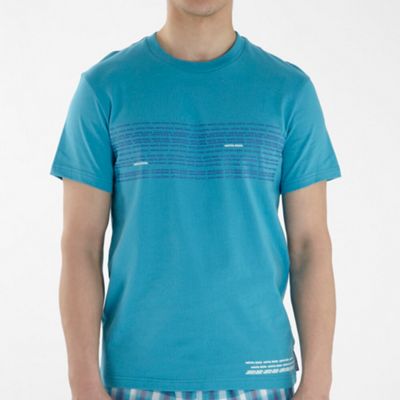 Turquoise logo t-shirt