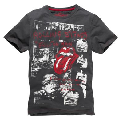Red Herring Dark grey Main Street Rolling Stones t-shirt
