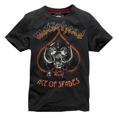 Red Herring Dark grey Ace of spades t-shirt