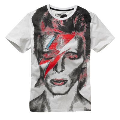 White Aladdin Sane t-shirt