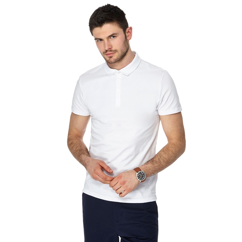 Red Herring - Big And Tall White Muscle Fit Polo Shirt Review