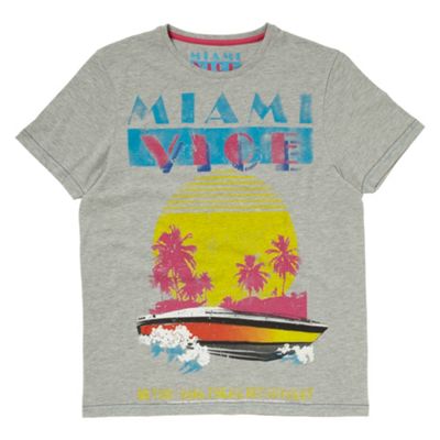 Grey Miami Vice t-shirt